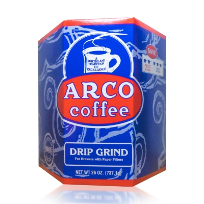 ARCO Regular Coarse Grind Original 1916 House Blend Coffee 26 oz - Click Image to Close