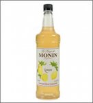 Monin Lemon Syrup 1 Liter (33.8oz) bottles 4 count