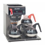 Bunn 12950.0298 CWTF15 Automatic Coffee Brewer 3 Lower warmers