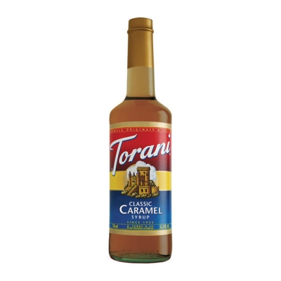 Torani Caramel Classic Syrup 750 ml 4 ct - Click Image to Close