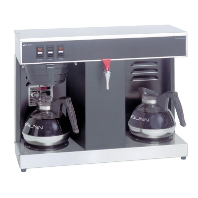 Bunn VLPF Low Profile Automatic Black Coffee Brewer 07400.0005 - Click Image to Close
