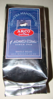 ARCO Sumatra Mandheling Coffee 12oz(340.19g) - Click Image to Close