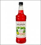 Monin Guava Syrup case of 4/1Liter (33.8oz) bottles