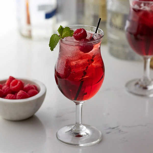 Monin Premium Wild Raspberry Flavoring Syrup 1 Liter, 4 per case