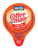 Nestle Coffee Mate Cinnamon Vanilla Creamer 4 each 50 ct or 200 ct total - Click Image to Close
