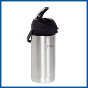 BUNN Airpot 3.8 Liter Lever Action Style Stainless Steel Lined MPN 36725.0000 - Click Image to Close