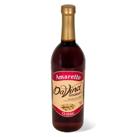 Da Vinci Classic Amaretto Syrup case of 12 ct 750ml bottles - Click Image to Close
