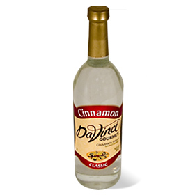 Da Vinci Classic Cinnamon Syrup 750 ml bottles 12 ct - Click Image to Close