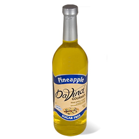 Da Vinci Pineapple Sugar Free Syrup 750ml bottles 12 ct - Click Image to Close