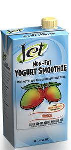 Jet Non Fat Yogurt Smoothie Mango 64 oz - Click Image to Close