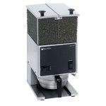 BUNN 26800.0000 LPG2E Low Profile Portion Control Coffee Grinder 2 hoppers