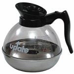 Update International Impact resistant coffee Decanter Blk 64 oz