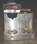 NICRO 3 Warmer Pourover Coffee Machine 1Upper/2Lower