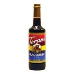 Torani Blackberry Syrup 750 ml 6 ct