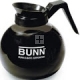 Bunn 42400.0103 64 oz Glass Coffee Decanter 12 cup Black Handle 3 ct