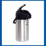 BUNN Airpot 3.0 Liter Lever Action Style Stainless Steel Lined