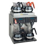 Bunn Axiom Twin Head Coffee Brewer 4 upper 2 lower warmers 38700.0014