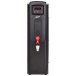 Curtis WB5NLB Black 5 Gallon Narrow Hot Water Dispenser with 14\" Faucet - 120V