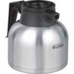 Bunn Economy Thermal Carafe 1.9 L Black Lid 40163.0100 12 PK