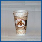 Dixie PerfecTouch Cups Beans Design 16 oz 1000 ct MPN 5356BE