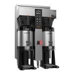 Fetco CBS-1242 Plus Series Twin Automatic Digital Coffee Brewer With Metal Brew Basket