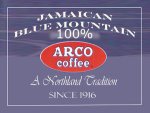 ARCO Jamaican Jamaica Blue Mountain Coffee 100% Pure 1 lb