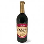 DaVinci Classic Lime Syrup 12 ct 750ml bottles