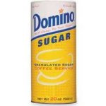 Domino Sugar Canister 20 oz 24 ct