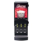 Curtis Cafe Series Primo PC3 Three Station Cappuccino Machine with Three 4 lb. Hoppers and Sign - 120V
