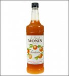 Monin Mandarin Orange Syrup 1 Liter (33.8oz) bottles 4 ct