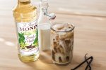 Monin Premium French Vanilla Flavoring Syrup, 1 liter, 4 per case
