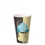 16 oz Duo Shield® Insulated Paper Hot Cups - Tuscan Café