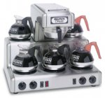 BUNN RT Automatic Coffee Brewer with 5 warmers 20835.0000
