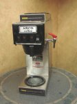 Bunn STF-35 Automatic Coffee Brewer with two upper warmers and one lower warmer and Faucet 02700.0042