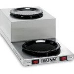 Bunn 11402.0001 WL2 Step up Dual Coffee Decanter Warmer