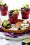 Monin Premium Wild Blackberry Flavoring Syrup 1 Liter, 4 per case