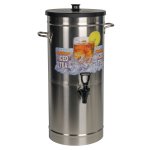 Bunn 33000.0023 3.5Gal (13.2L) Cylinder Style Iced Tea & Coffee Dispenser
