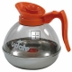 Update International Impact resistant coffee Decanter Blk 64 oz