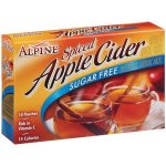 Alpine Spiced Apple Cider Sugar Free Instant Drink Mix, 10 1.4 Ounce Pouches (Case of 12) 120 count total