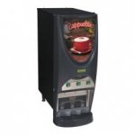 Bunn 38600.0006 IMIX 3S+ Silver Series Iced Coffee Dispenser with three 8 lb Hoppers