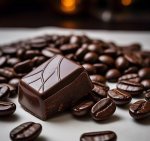 Northwestern Coffee Mills Dark Chocolate Covered Coffee Beans 1/2 lb