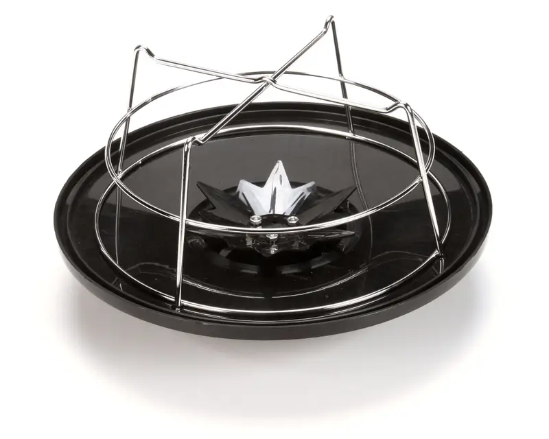 Bunn 07177.0003 Black Plastic Funnel Cover Assembly with Cover, Spray Head Assembly, and Basket for Bunn Coffee Brewers