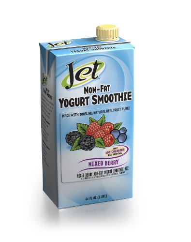 Jet Non Fat Yogurt Smoothie Mixed Berry 64 oz - Click Image to Close